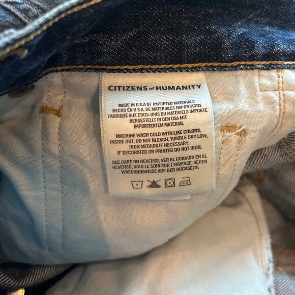 Citizens of Humanity Sacha High Rise Wide Leg Jeans Size 25 Lightweight Cropped - Picture 6 of 14